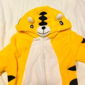 Tiger costume / pajamas onesie